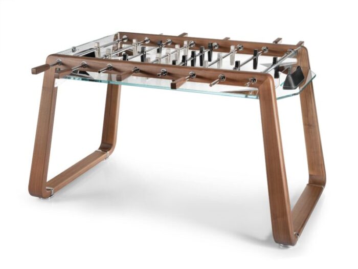 02 impatia Derby Wood walnut transparent foosball master