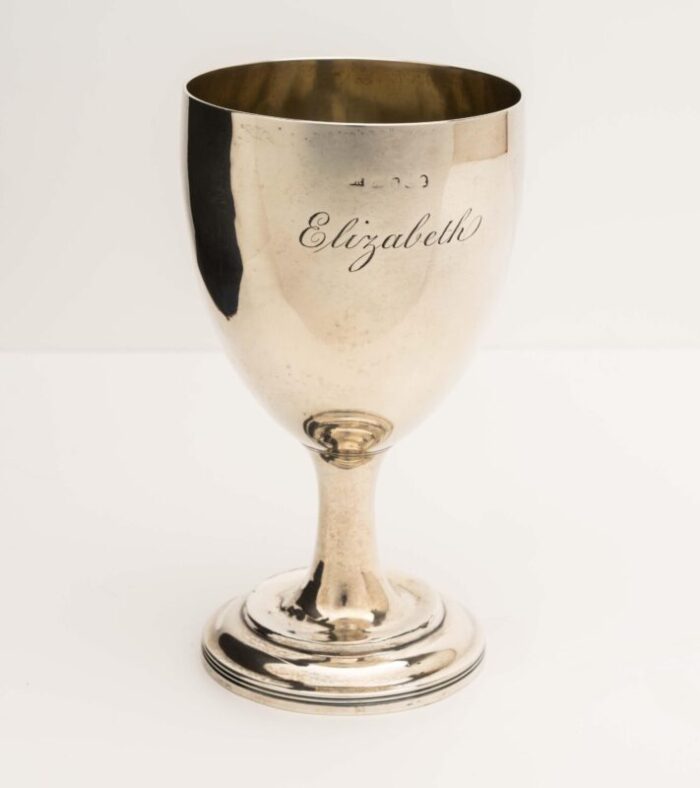 1820 english sterling silver best sow trophy cup 4751