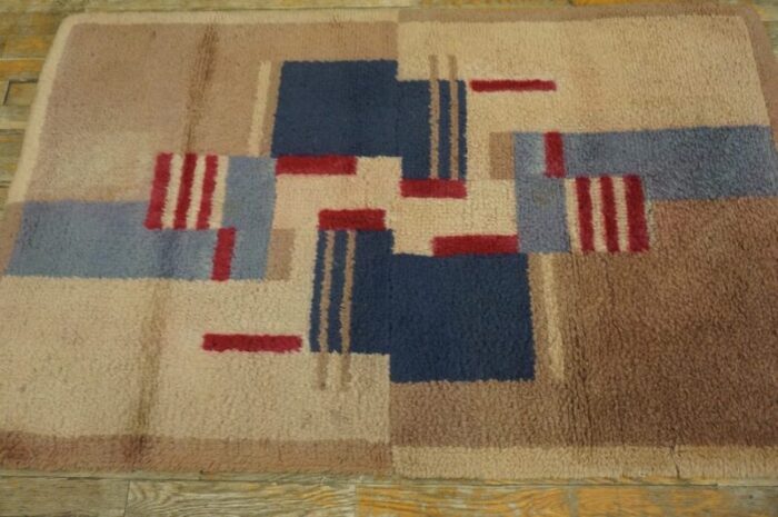 1930s english art deco carpet 5953