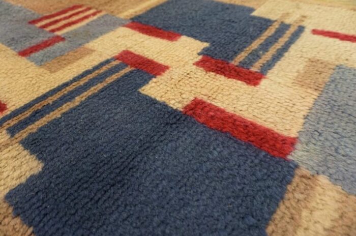 1930s english art deco carpet 7640