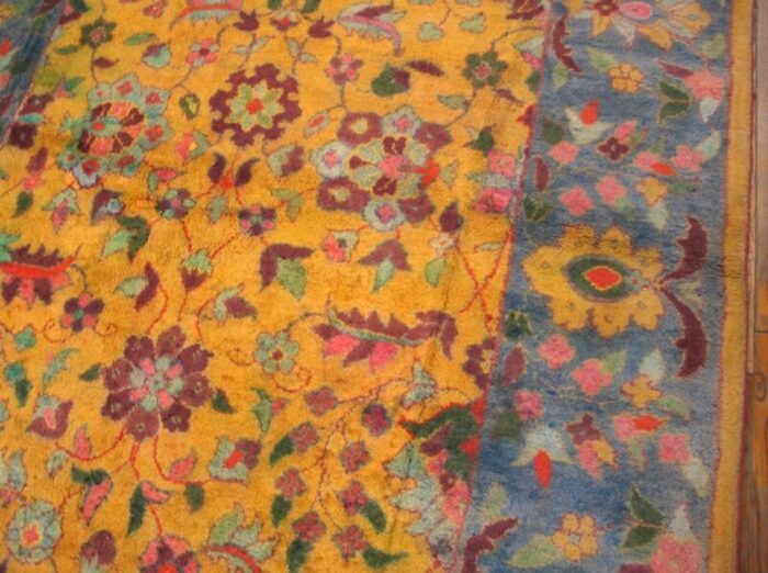 1930s n indian cotton agra carpet 63 x 9 190 x 275 2713