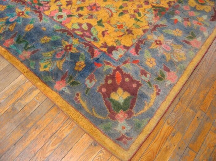 1930s n indian cotton agra carpet 63 x 9 190 x 275 4713