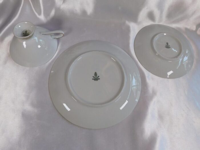 1940s winterling 3 piece luncheon set 9487