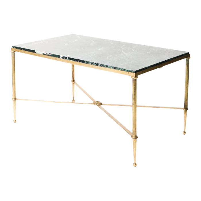 1950s green marble coffee table 4275