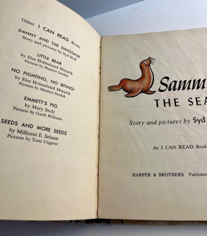 1959 sammy the seal book 3066