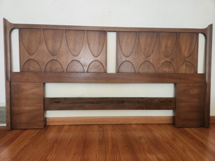 1960s broyhill brasilia king headboard 4972