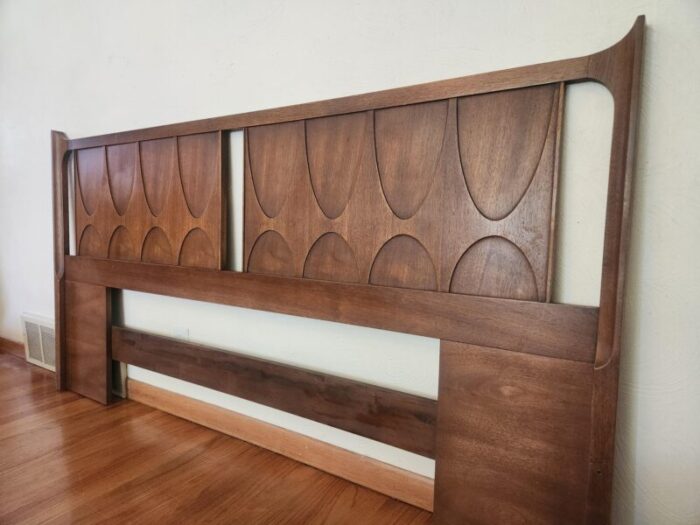 1960s broyhill brasilia king headboard 5257