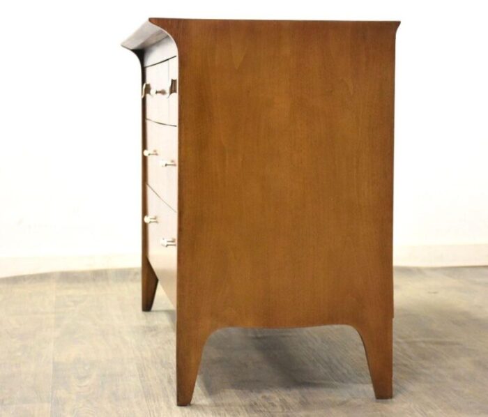 1960s drexel profile walnut dresser by john van koert 2233