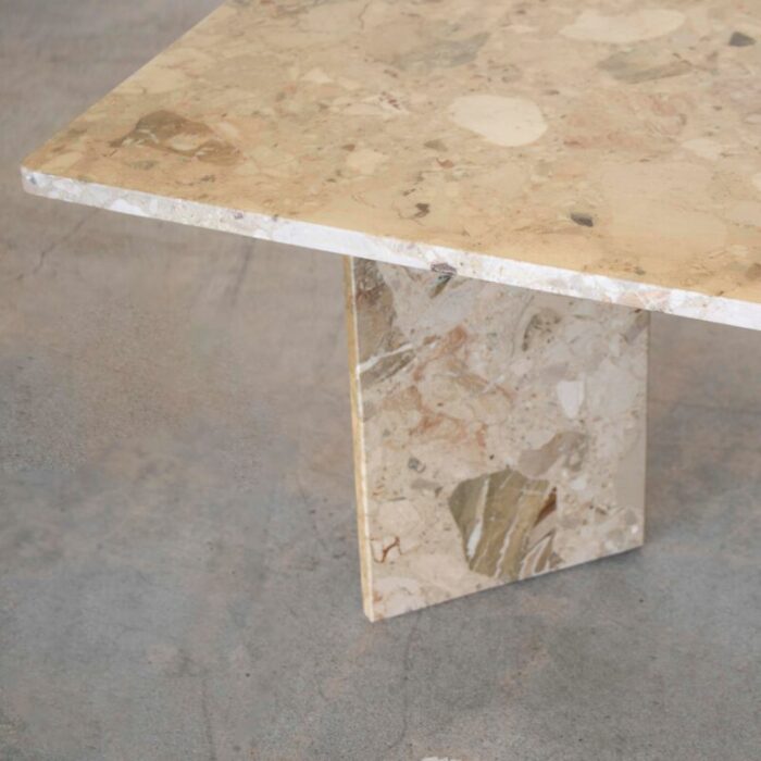 1960s italian marble coffee table 1053