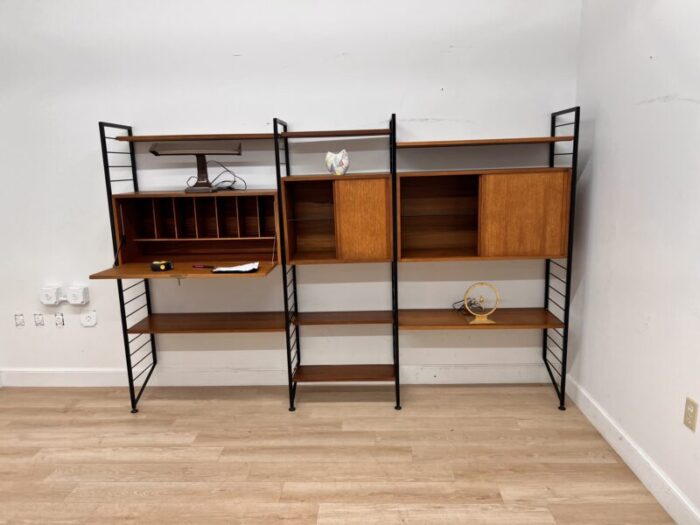 1960s mid century ladderax modular wall unit 2085