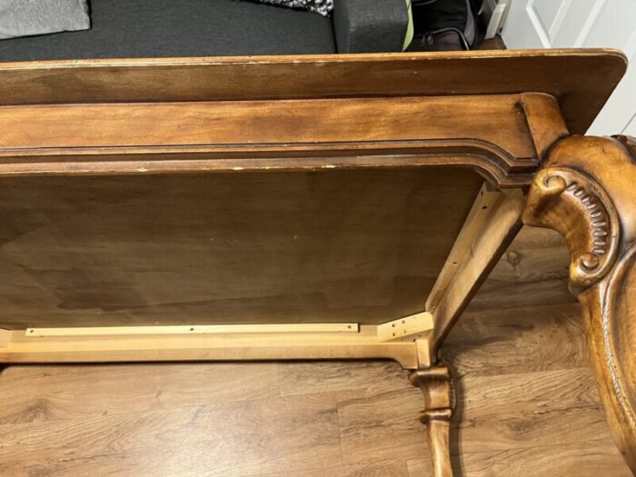 1990s ralph lauren walnut coffee table 4335