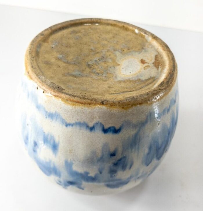 19th century chinese abstract blue and white ginger jar 10