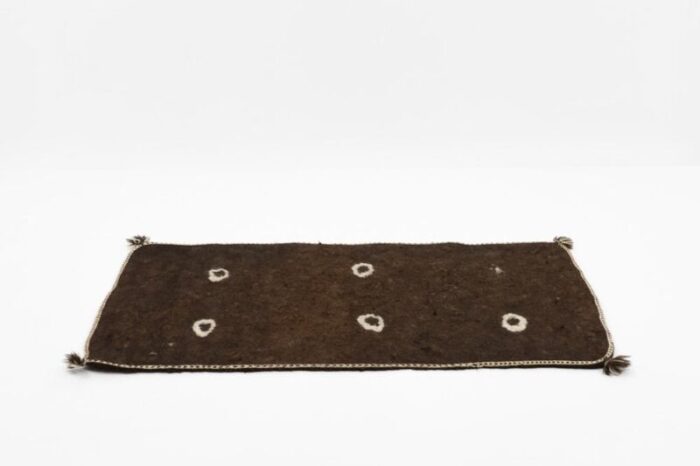 19th century woolen namad felt rug afghanistan 1890s 7870