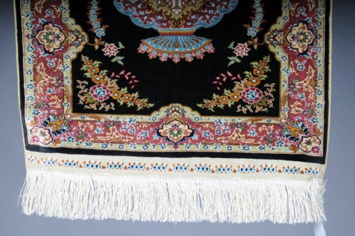 20th century blue royal ozipek silk tapestry from hereke 4