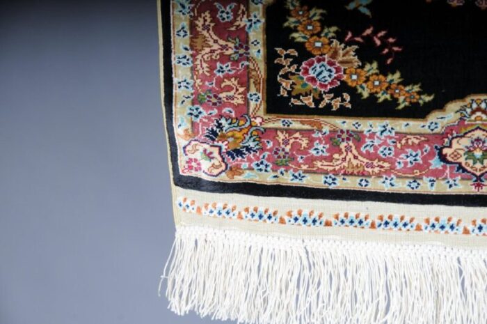 20th century blue royal ozipek silk tapestry from hereke 7