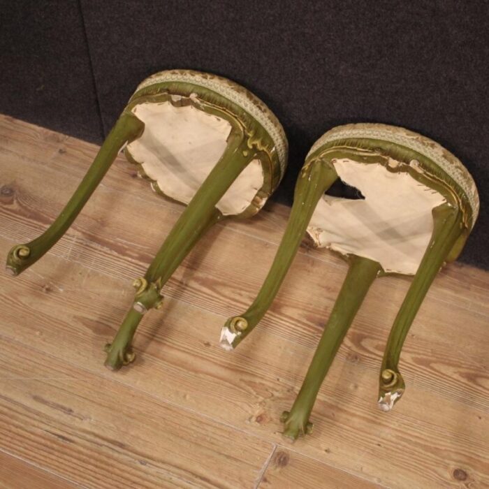 20th century italian venetian stools 1960s set of 2 7865