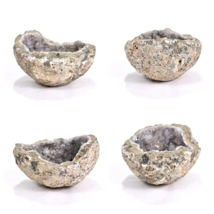 Group of 4 Amethyst Geodes 16 master