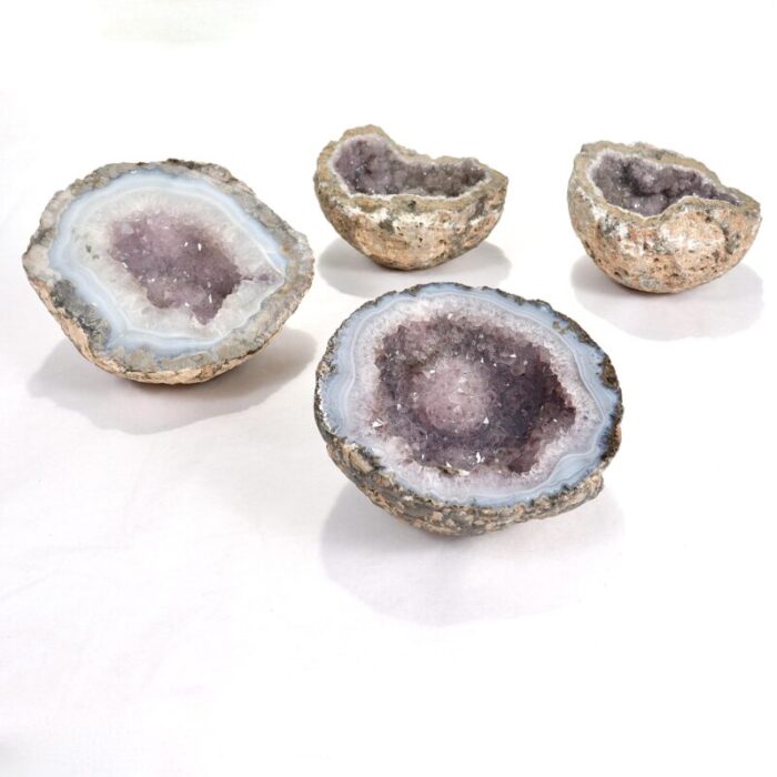 Group of 4 Amethyst Geodes 1 master