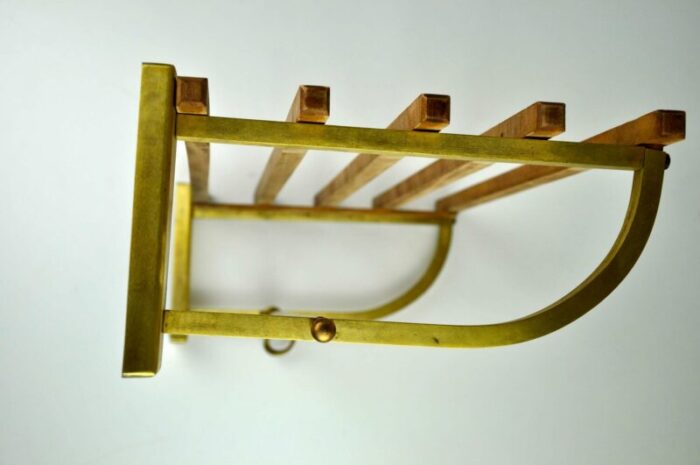 antique art nouveau coat rack 6