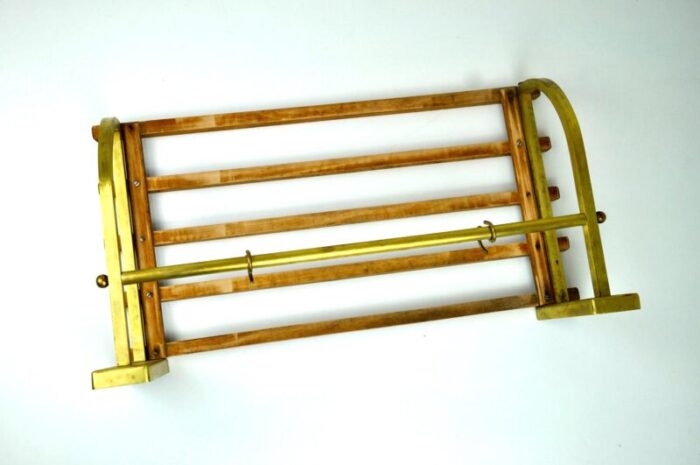 antique art nouveau coat rack 8