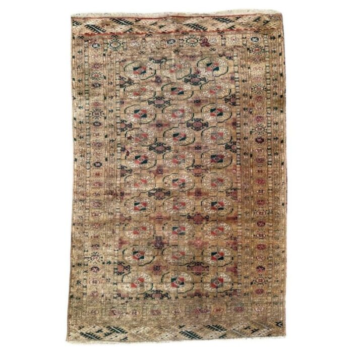 antique bokhara rug 1920s 1