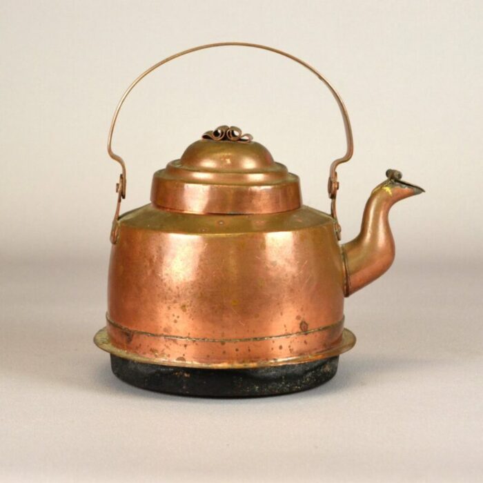 antique copper kettle 2