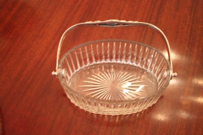 antique crystal and silver metal dish from schwarz und steiner 9