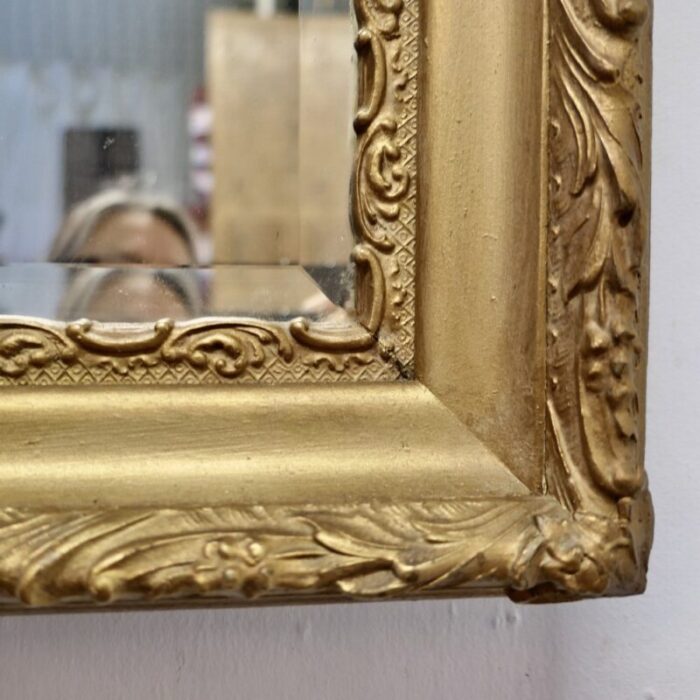 antique gilt wall mirror 1890s 5