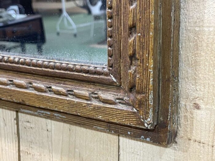 antique mirror in gilded wood 9