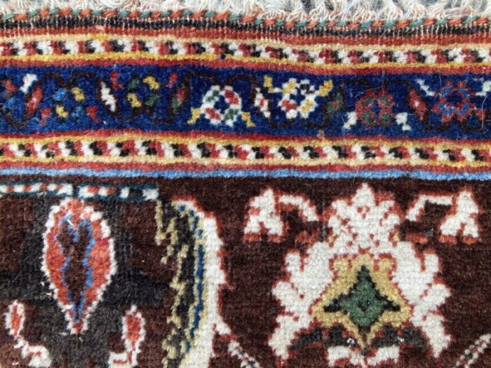 antique qashqai rug 1890s 19