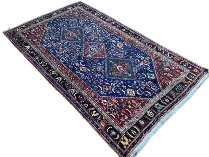 antique qashqai rug 1890s 3