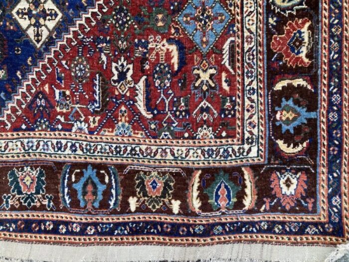 antique qashqai rug 1890s 6