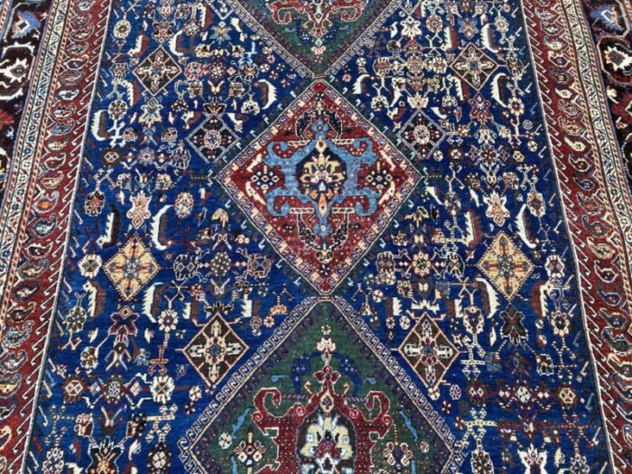 antique qashqai rug 1890s 7