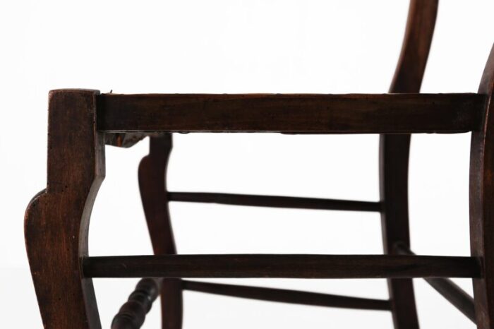 antique wooden chair 1850s 6441