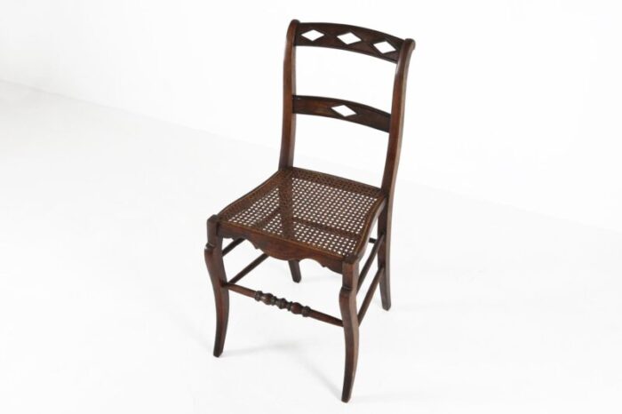 antique wooden chair 1850s 8316