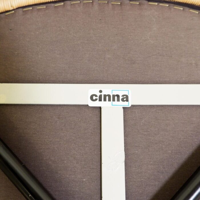 armchairs attributed to thibault desombre for cinna set of 2 0280