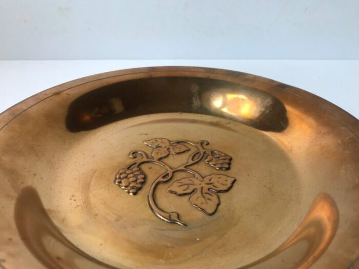 art deco bronze dish from aegte ildfast 1930s 4