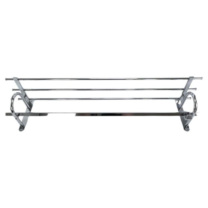 art deco modernist bauhaus coat rack in chrome 1930s 1