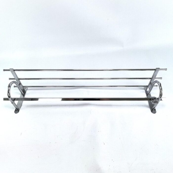 art deco modernist bauhaus coat rack in chrome 1930s 3