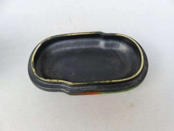 art deco pastry tin in ceramic by ziegler schaffhausen 1920s 16