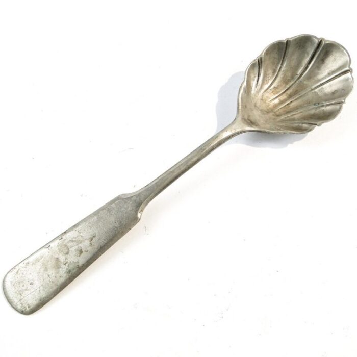 art deco polish sugar spoon from fraget 1920s 1