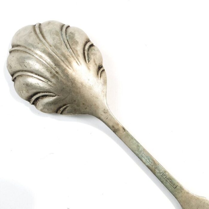 art deco polish sugar spoon from fraget 1920s 2