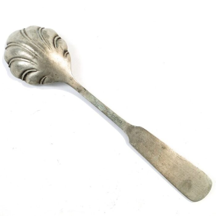 art deco polish sugar spoon from fraget 1920s 3