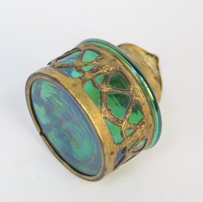 art nouveau inkwell by loetz 1890s 3