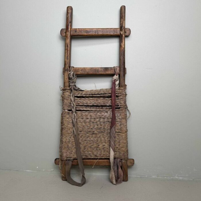 authentic japanese backpack carrier 1920s 4