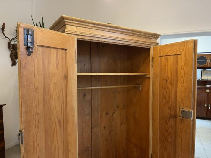 biedermeier farmhouse cabinet or wardrobe 2966