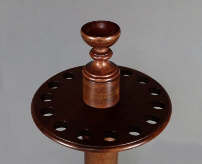 billiard cue holder in precious wood late 19th century set of 10 5