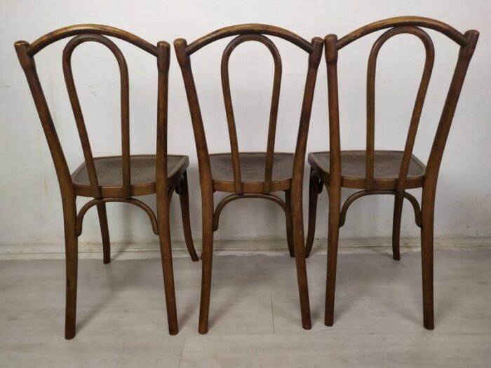 bistro chairs by michael thonet for thonet 1890s set of 6 1517