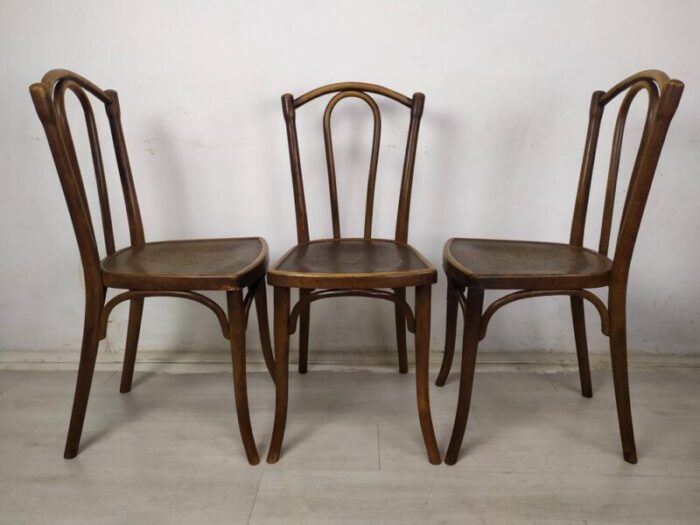 bistro chairs by michael thonet for thonet 1890s set of 6 2928