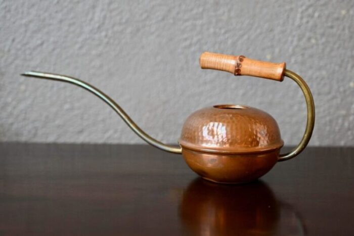 boheme hammered copper interior watering can 1960s 1